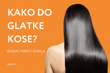 sjajna glatka kosa 