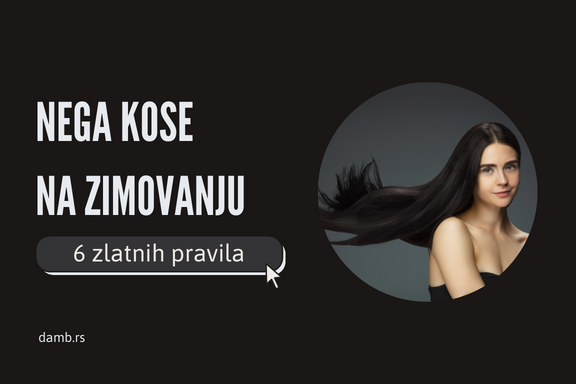 nega kose zimi