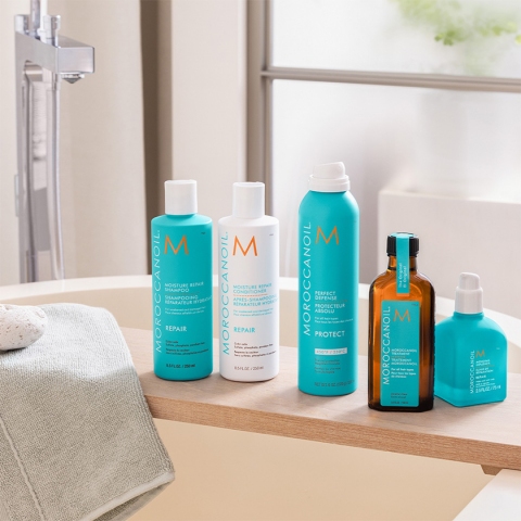Moroccanoil rutina za zaštitu i stilizovanje oštećene kose Moroccanoil rutina za zaštitu i stilizovanje oštećene kose