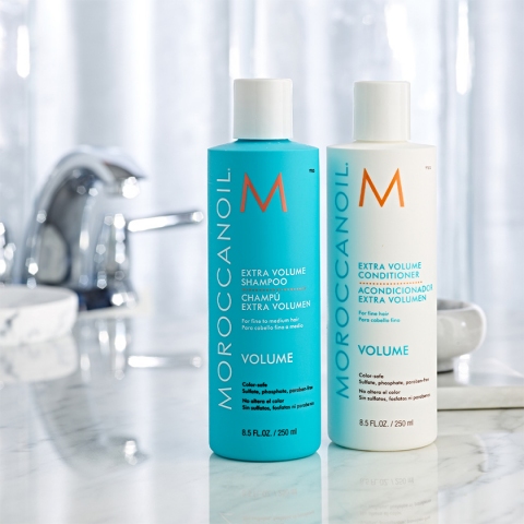 Moroccanoil šampon i kondiconer za volumen kose