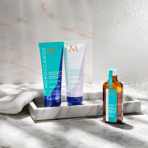 Moroccanoil kolekcija za negu plave blond kose Moroccanoil kolekcija za negu plave blond kose