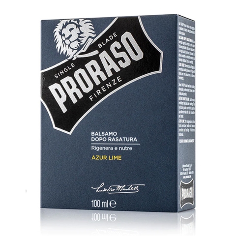 Proraso balzam za bradu pakovanje azure lime