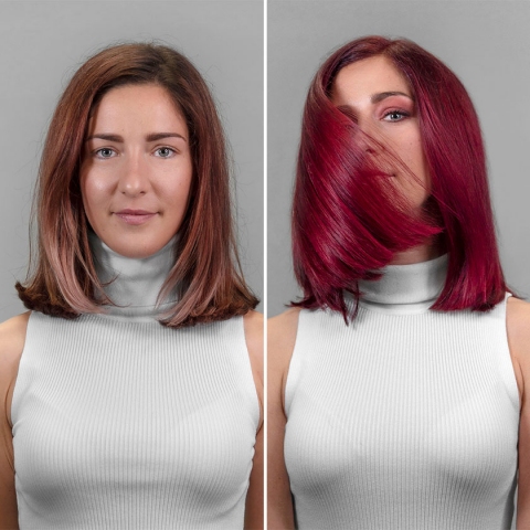 pre i posle bordo maska za kosu u boji subrina professional akademija pre i posle bordo maska za kosu u boji subrina professional akademija