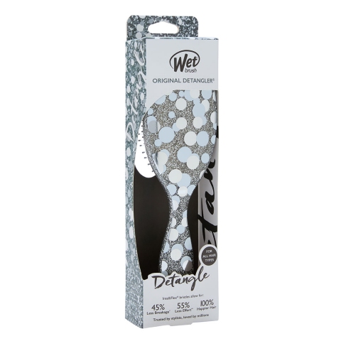 Original Detangler Groovy Disco Silver cetka Wet brush