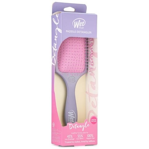 Wet Brush Wet brush plocasta cetka Paddle Detangler Feel Good Ombre pink purple pakovanje Wet Brush Wet brush plocasta cetka Paddle Detangler Feel Good Ombre pink purple pakovanje