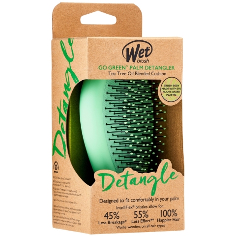Wet Brush Go green cetka za rascesljavanje kose oakovanje Wet Brush Go green cetka za rascesljavanje kose oakovanje