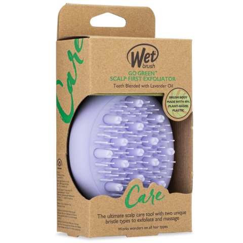 Wet Brush Go green Oil Infused Scalp Massager and Exfoliator pakovanje Wet Brush Go green Oil Infused Scalp Massager and Exfoliator pakovanje