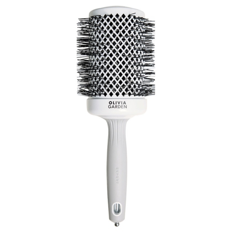 Olivia Garden expert blowout shine white&grey četka za feniranje 65mm ceramic ion Olivia Garden expert blowout shine white&grey četka za feniranje 65mm ceramic ion