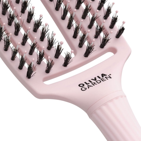 Cetka za rascesljavanje kose Olivia Grden Fingerbrush combo pastel pink Cetka za rascesljavanje kose Olivia Grden Fingerbrush combo pastel pink
