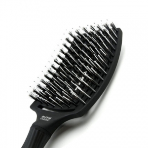 Olivia Grden Fingerbrush četka za kosu black combo crna L Olivia Grden Fingerbrush četka za kosu black combo crna L