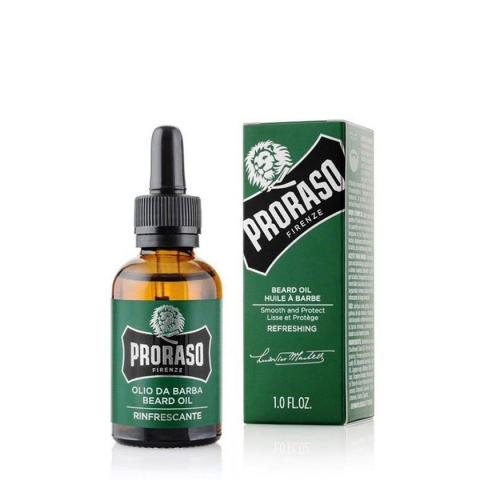 Proraso ulje za bradu eukaliptus i menta 30ml pakovanje Proraso ulje za bradu eukaliptus i menta 30ml pakovanje