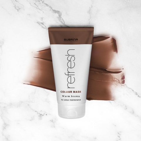 Subrina Professional Refresh Warm Brown maska za osvezavanje boje Subrina Professional Refresh Warm Brown maska za osvezavanje boje