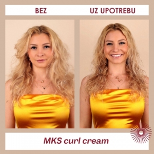 MKS eco Curl krema za definiciju kovrdža sa arganovim uljem