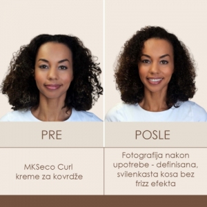 MKS eco Curl krema za definiciju kovrdža sa arganovim uljem